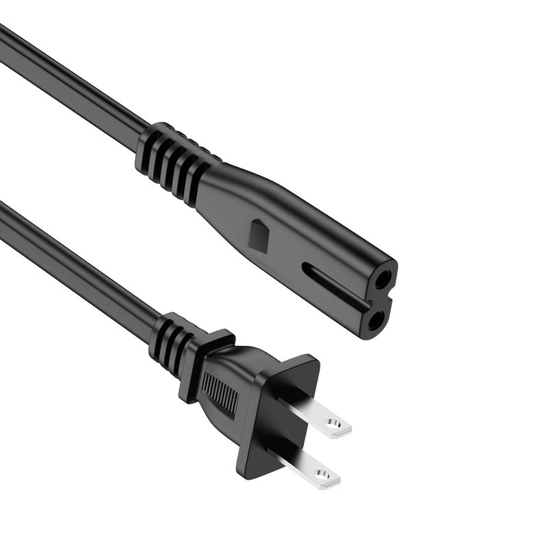 Dmoizka UL 6ft 2-Prong AC Power Cord Cable Plug Lead for Dehumidifier Machine Device - Image 1